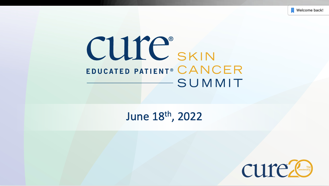 CURE Educated Patient Skin Cancer Summit